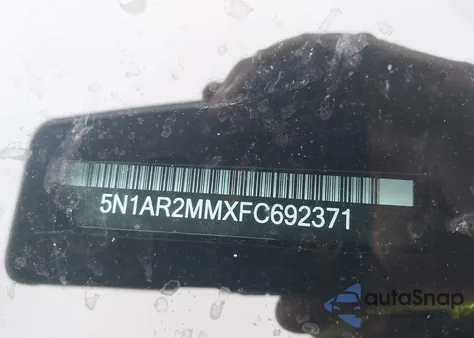 2015 Nissan Pathfinder Sl from USA, damaged, VIN 5N1AR2MMXFC692371
